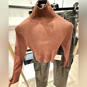 Crop sweater top from revolve. The brand is superdown in size medium.